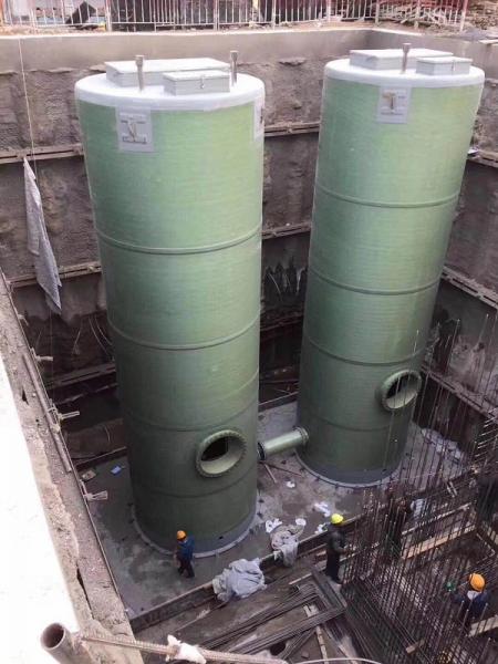 荣昌县重庆OPPO智能生态科技园安装一体化污水提升泵
